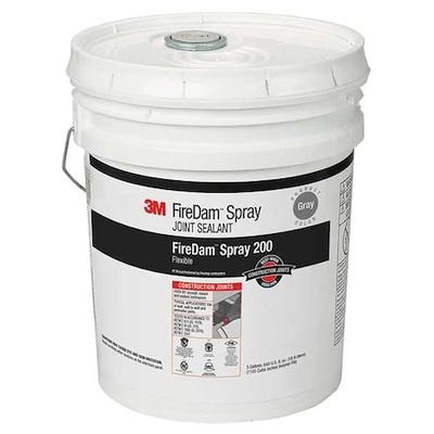 3M FIREDAM200-5G Fire Barrier Sealant,5 gal.,Gray