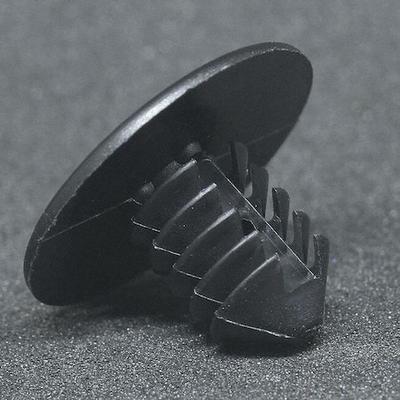 ZORO SELECT 27RT250425 Push-In Rivet, Dome Head, 1/4 in Dia., 3/7 in L, Nylon