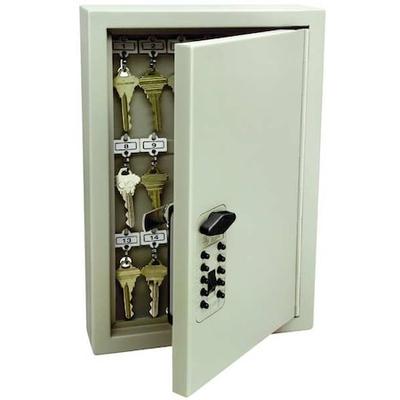 KIDDE 1795 Key Control Cabinet, 11 3/4 in H, 2 3/8 in D, 7 7/8 W, Steel, Key