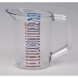 RUBBERMAID COMMERCIAL FG321500CLR Polycarbonate Measuring Cup,1 Pint