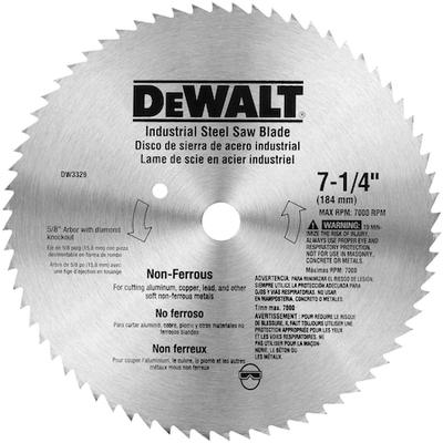 DEWALT DW3329 7 1/4" 68T Non-ferrous Saw Blade
