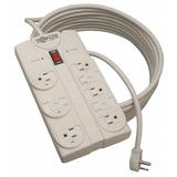 TRIPP LITE TLP825 Surge Protector Strip,8 Outlet,White