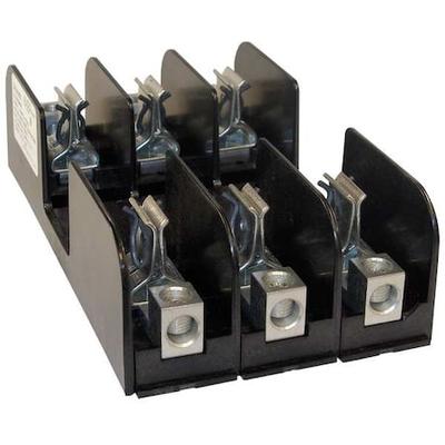 MERSEN 21038 Open Fuse Block, H; K5 UL Class, 3 Poles, 61 to 100A Amp Range,