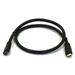 MONOPRICE 3341 HDMI Extension Cable,Black,3 ft.,24AWG