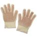 CONDOR 5T942 Heat Resist Gloves,White/Ylw/Rust, XL,PR