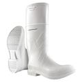 DUNLOP 810110733 Knee Boots,Size 7,16" H,White,Plain,PR