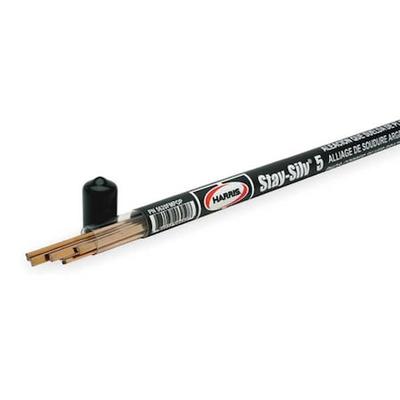 HARRIS 5620FMPOP Brazing Rod,1/8x20,1190-1500 F,PK7
