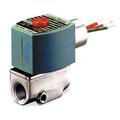 REDHAT 8040H007 120V AC Aluminum Fuel Gas Solenoid Valve with Test Port,