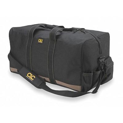 CLC WORK GEAR 1111 Tool Bag, Black, Polyester, 7 Pockets