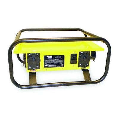 SOUTHWIRE 8706UGCX Power Distribution Box,50 AC,(6) 5-20R