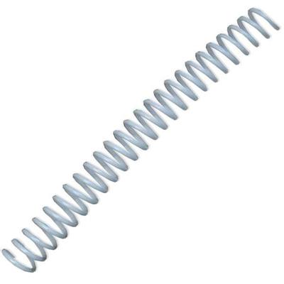 SIRCLE 80010W Binding Spines, Coil, 10mm, White, PK100