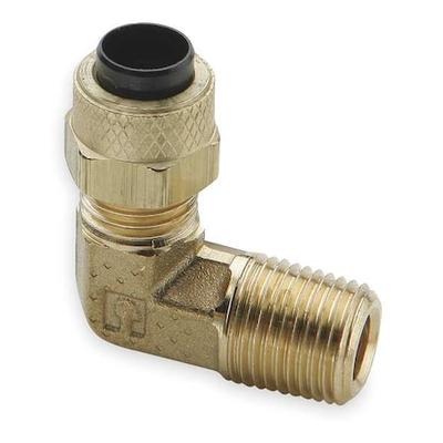 PARKER 169P-4-2 1/4" Compression x 1/8" MNPT Brass 90 Degree Elbow 10PK