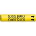 BRADY 4190-C Pipe Marker,Glycol Suppl2-1/2to3-7/8 In