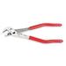 PROTO J235 4 1/16 in Straight Jaw Tongue and Groove Plier Serrated, Plastic Grip