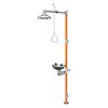 GUARDIAN EQUIPMENT G1996 Drench Shower With Face/Eyewash,16 In. W