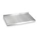 ZORO SELECT 2HGA2 Stainless Steel Wall Shelf, 12"D x 48"W x 11-1/2"H, Silver