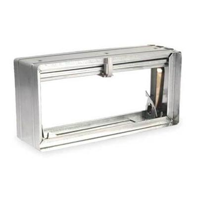 DAYTON 2TGE8 Rectangular Fire Damper,5-3/4x9-3/4 In.