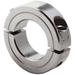 DAYTON 1L722 Shaft Collar,Clamp,2Pc,1-1/8 In,SS