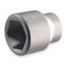 AMPCO SAFETY TOOLS SS-1/2D1-1/4 1/2 in Drive, 1-1/4" 6 pt SAE Socket, 6 Points