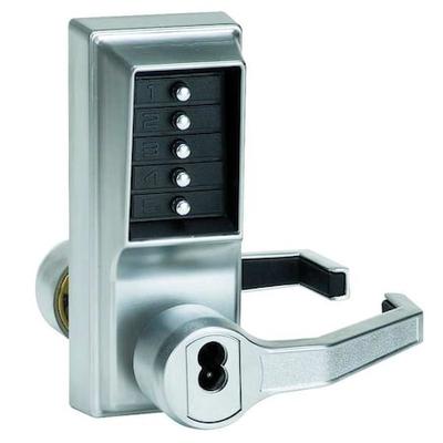 SIMPLEX LR-1021-B-26D-41 Push Button Lock,Entry,Key Override