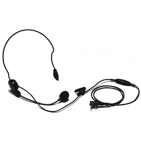 KENWOOD KHS-22A Headset,Over the Head,On Ear,Black
