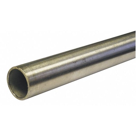 ZORO SELECT ZUSA-HTM-173 3/4" OD x 6 ft. Welded 304 Stainless Steel Tubing