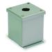 WIEGMANN PBGX1 Pushbutton Enclosure,22mm,1 Hole,Steel