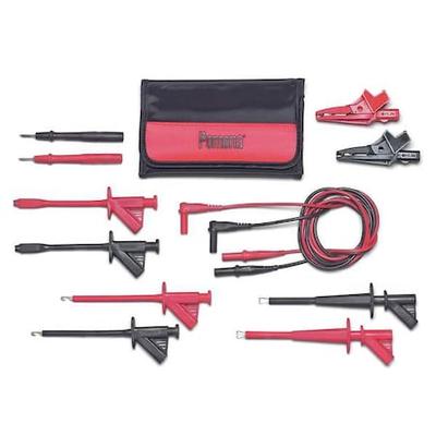 POMONA ELECTRONICS 5904-G Test Lead Kit,48 In. L