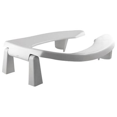 BEMIS 3L2155T-000 Toilet Seat Without Cover, Plastic, Elongated, White