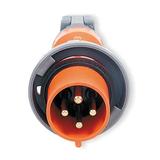 HUBBELL HBL4100P12W IEC Pin and Sleeve Plug,3P,4W,100A,250V