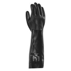 ANSELL 09-928 18" Chemical Resistant Gloves, Neoprene, 10, 1 PR