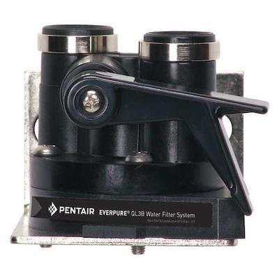 EVERPURE EV925924-75 Filter Head Assembly,3/8" inlet, 3"H x 3.75"D x 3.5"D, 12
