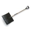 TRUE TEMPER 1640700 Snow Shovel, 37 in Wood D-Grip Handle, Steel Blade