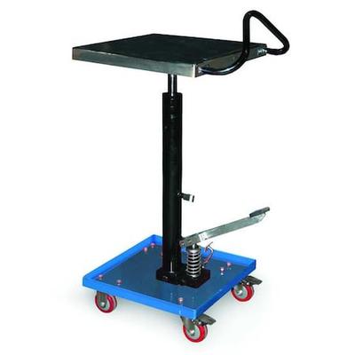 ZORO SELECT HT-02-1616A Hydraulic Lift Table, Load Cap. 200 lb.