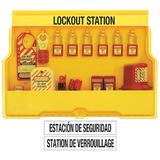 MASTER LOCK S1850E410 6-Lock Electrical Focus Lockout Station
