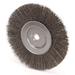 WEILER 93494 Crimped Wire Wheel Wire Brush, Arbor, 10"