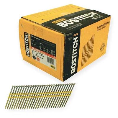BOSTITCH RH-S12D131HDG Collated Framing Nail, 3-1/4 in L, Hot Dipped