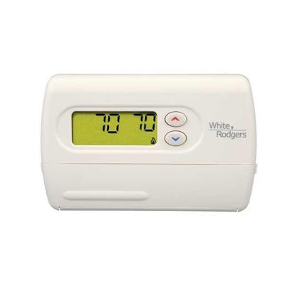 WHITE-RODGERS 01F86 344 Classic 80 Series Thermostats, 1 H, 1 C,
