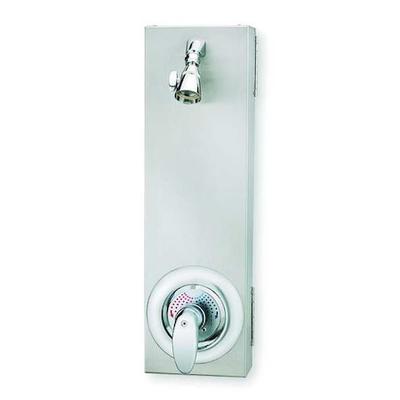 BRADLEY S23-1060 Wall Shower,Individual Pivoting,2.5 GPM