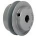 ZORO SELECT 1VP4078 7/8" Fixed Bore 1 Groove Variable Pitch Pulley 3.75" OD