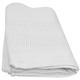 R & R TEXTILE X51000 Thermal Blanket, Twin, 66x90 In., White