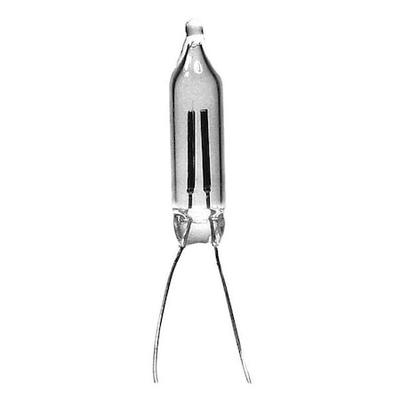 ZORO SELECT C2A-10PK T2 Miniature Neon Light Bulb, 0.07W (Formerly LumaPro),