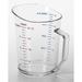 CAMBRO CA100MCCW135 Liquid Measuring Cup,1 Qt.,Clear,PK12