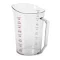 CAMBRO EA400MCCW135 4 qt. Polycarbonate Polycarbonate Measuring Cup, Clear