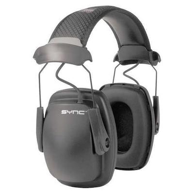 HONEYWELL HOWARD LEIGHT 1030110 Over-the-Head Electronic Ear Muffs, 25 dB, Sync