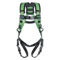 HONEYWELL MILLER R10CN-TB/UGN Full Body Harness, L/XL, Polyester