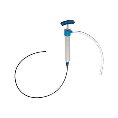 ACTION PUMP 7009 Hand Drum Pump,Piston,PVC,9/16In OD