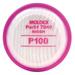 MOLDEX 7940 Filter, Bayonet, P100, Magenta, 2 PK, NIOSH