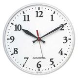 ACURITE 1960 12-1/2" Analog Wall Clock, White