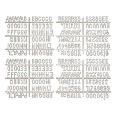 ZORO SELECT UV52305 Letter Box Set,1 In.